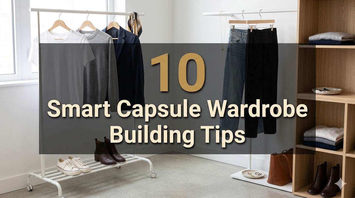 10 Smart Capsule Wardrobe Building Tips for Spring Outfits