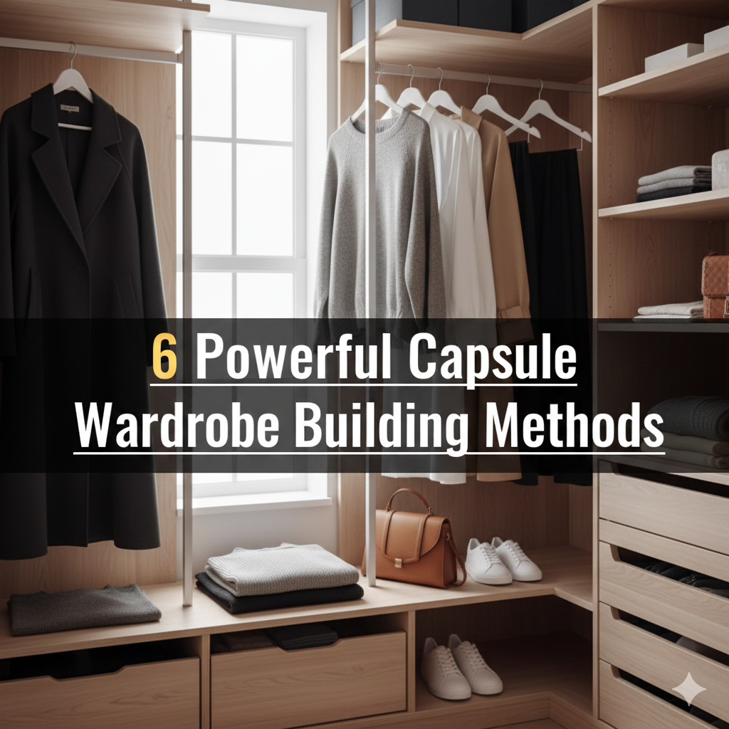 6 Powerful Capsule Wardrobe Building Methods for Budget Fashion