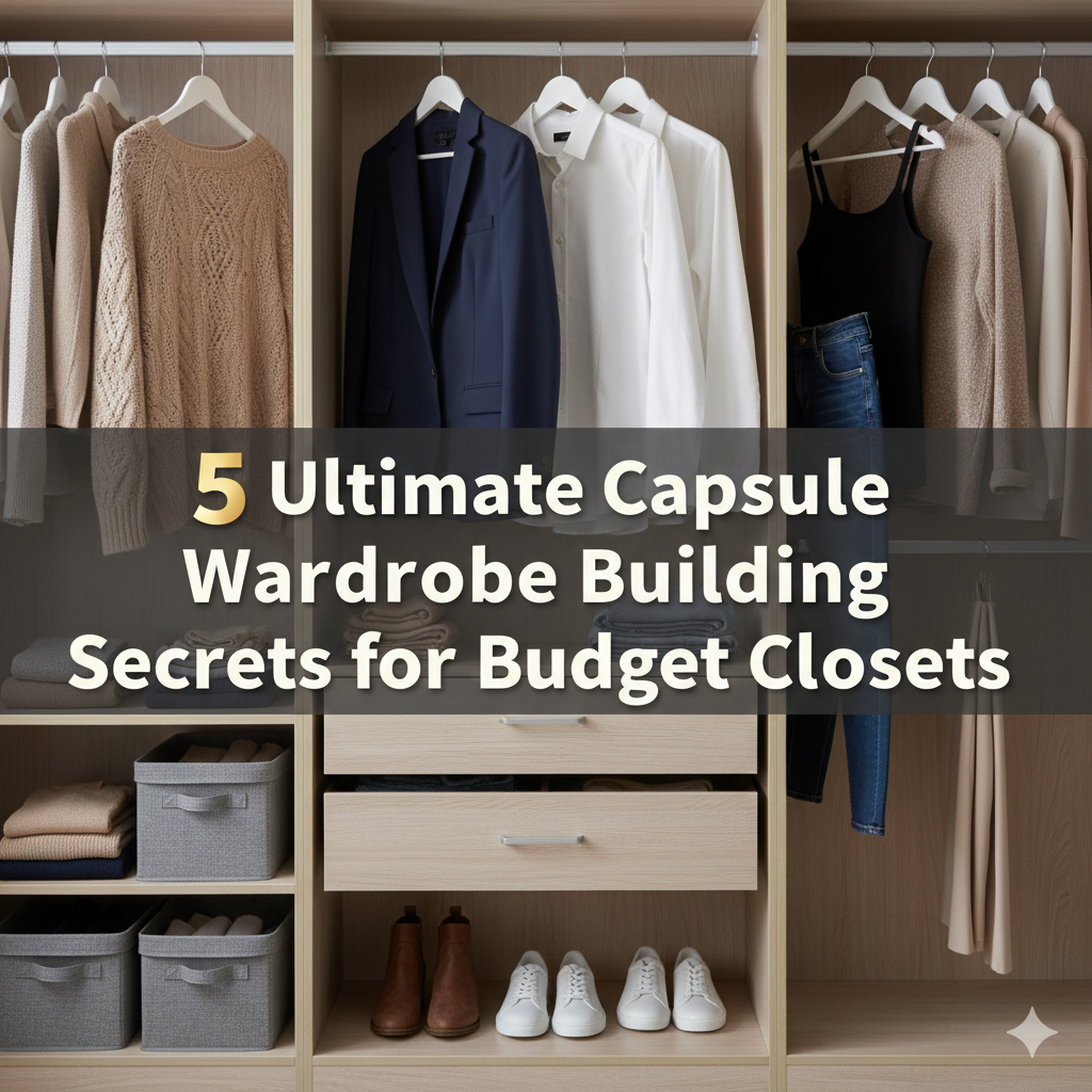 5 Ultimate Capsule Wardrobe Building Secrets for Budget Closets