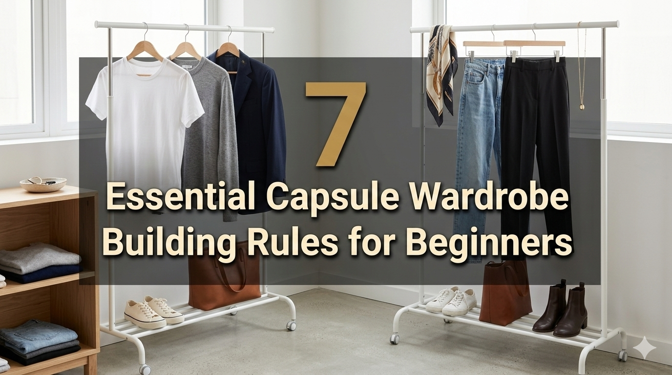 7 Essential Capsule Wardrobe Building Rules for Beginners