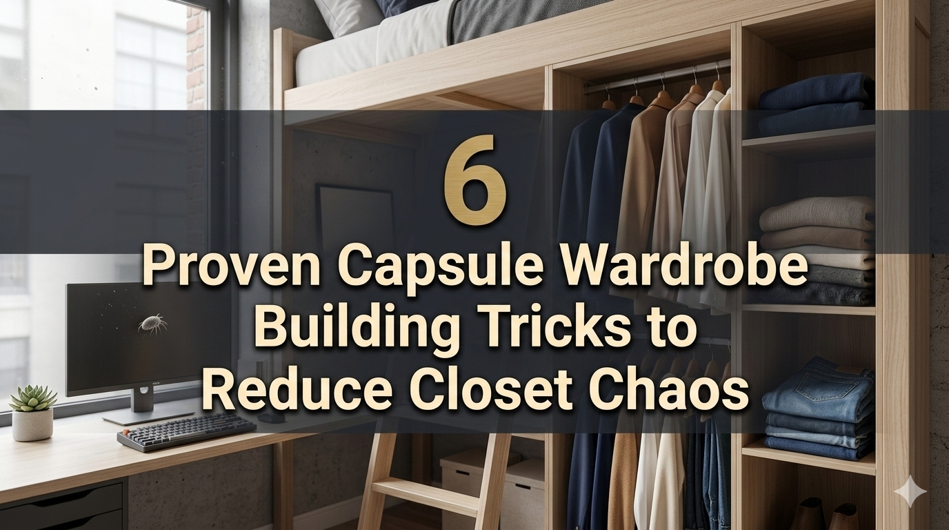 6 Proven Capsule Wardrobe Building Tricks to Reduce Closet Chaos