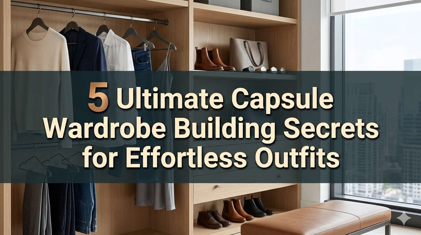 5 Ultimate Capsule Wardrobe Building Secrets for Effortless Outfits