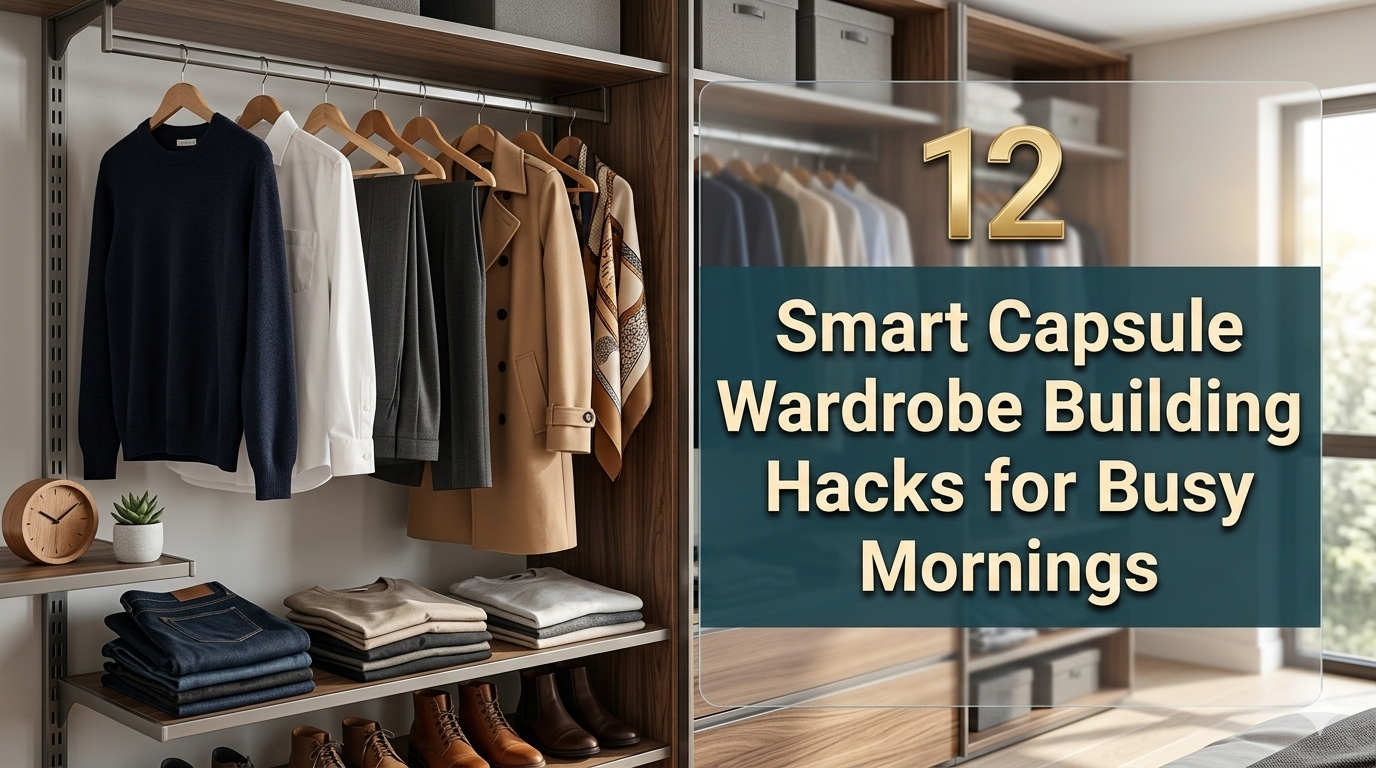 12 Smart Capsule Wardrobe Building Hacks for Busy Mornings